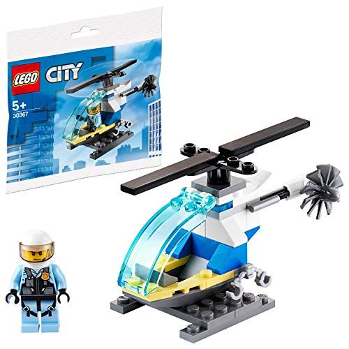 LEGO City 30367: Police Helicopter with Pilot and Stand