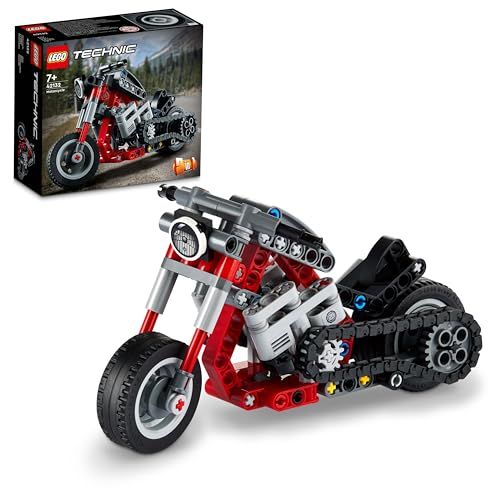 LEGO Technic 42132: Moto, Set de Construcción 2en1