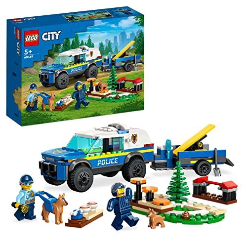LEGO City 60369: Entrenamiento Móvil para Perros Policía