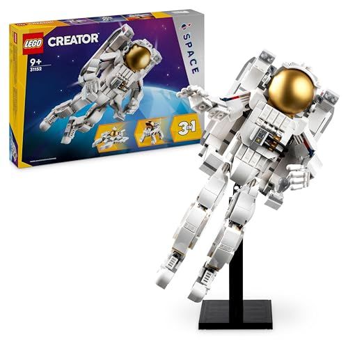 LEGO Creator 31152: Astronauta Espacial de Juguete Convertible en Figura de Perro o en Maqueta de Nave de Ataque
